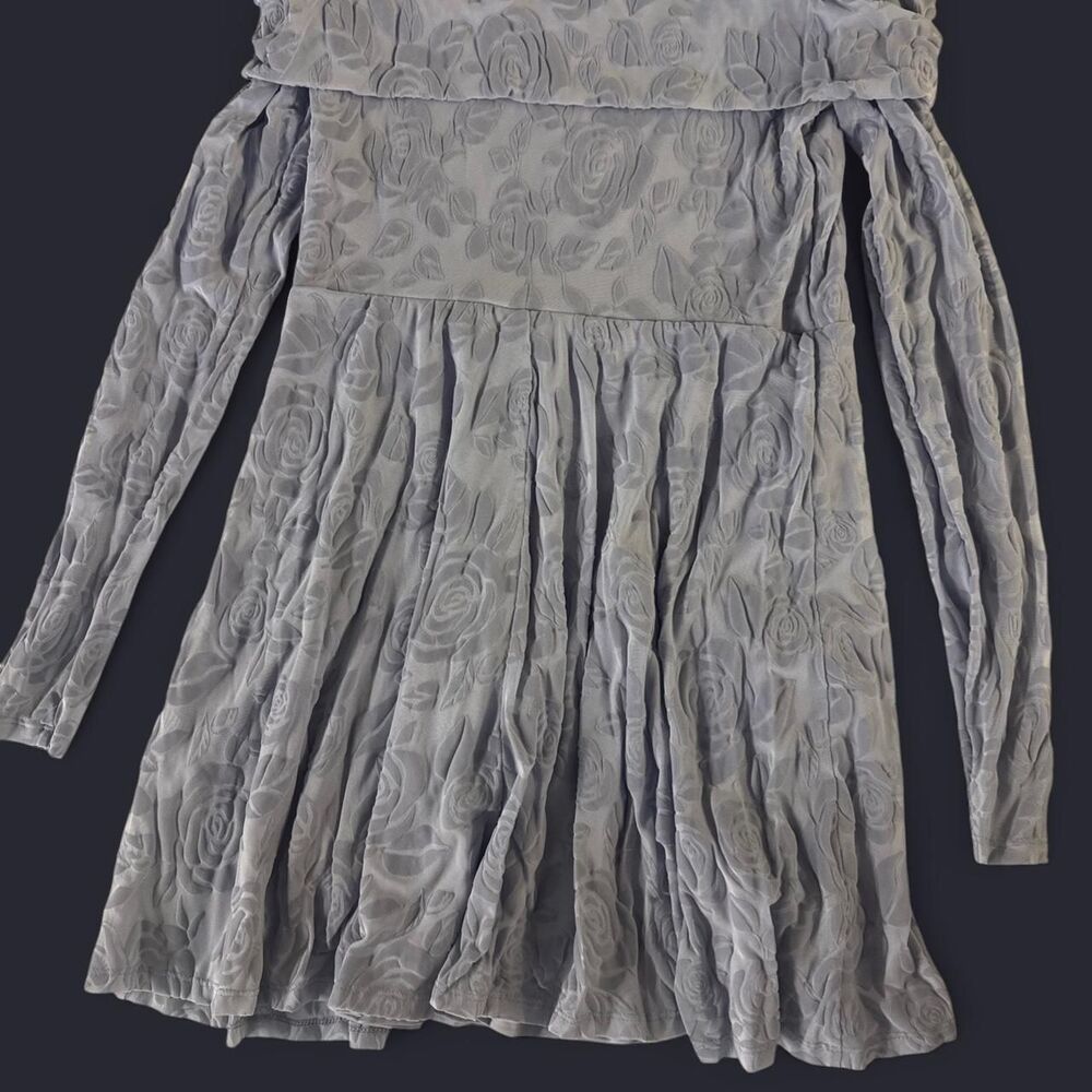 Wild Fable Midi Dress with Ruffle Floral Detail